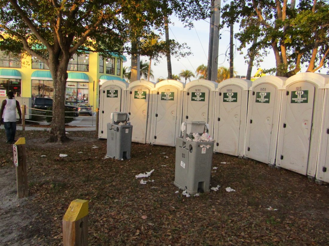 Portable restrooms up and running at Lynn Hall Memorial Park News
